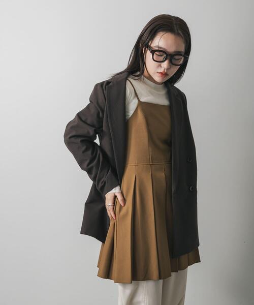 SENSE OF PLACE by URBAN RESEARCH ワンピース プリーツミニキャミ