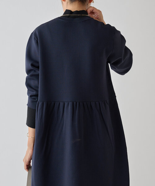 BEARDSLEY（ビアズリー） ニットワンピース FREE ネイビー レディース