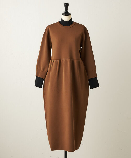 BEARDSLEY（ビアズリー） ニットワンピース FREE ネイビー レディース