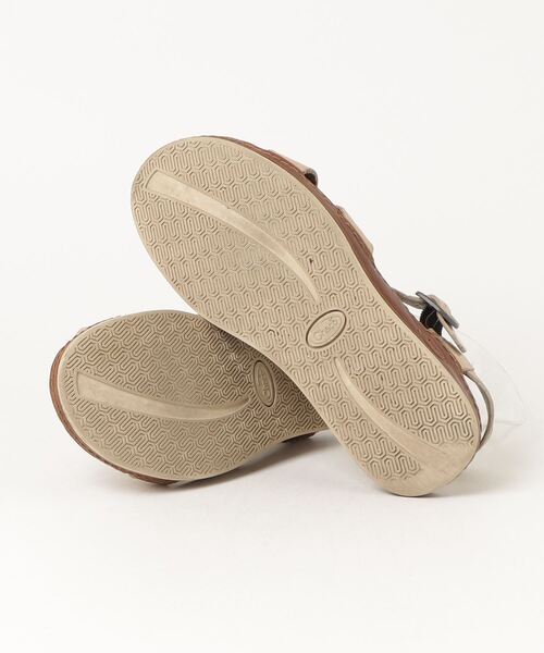 「Chaco」 フラットサンダル UK4 ブラウン レディース_画像3