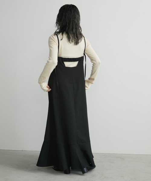 「Aunt Marie's」 キャミソールワンピース - ベージュ レディース_画像5