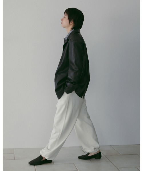 anuke（アンヌーク） ジャケット テーラードジャケット Ecoleather