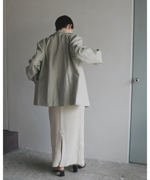 anuke（アンヌーク） ジャケット テーラードジャケット Ecoleather