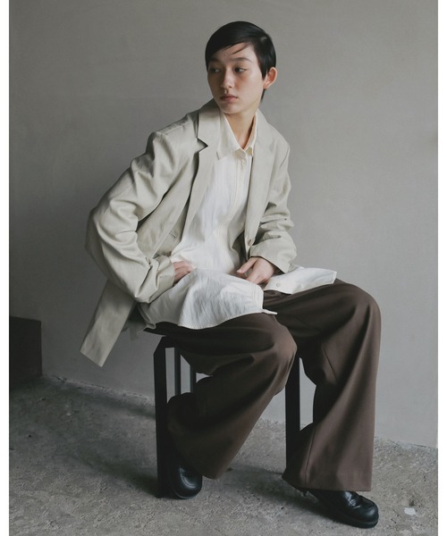 anuke（アンヌーク） ジャケット テーラードジャケット Ecoleather