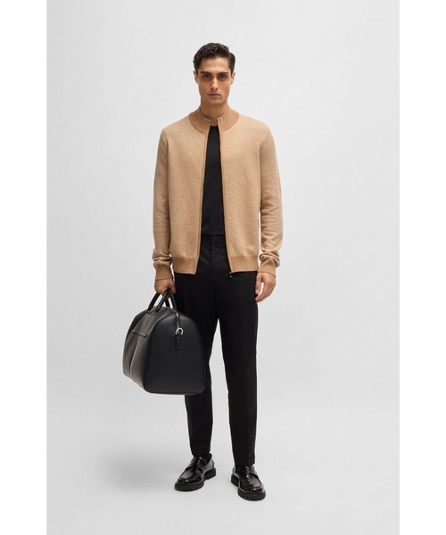 BOSS（HUGO BOSS） セーター ニット ジップアップ ニットカーディガン