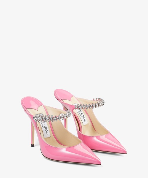「JIMMY CHOO」 ヒールサンダル 36 ピンク レディース_2