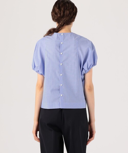 「MACPHEE」 半袖ブラウス 36 ブルー系その他 レディース_画像5