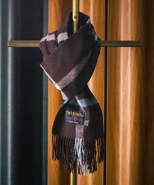 TWEED MILL（ツイードミル） ストール マフラー (TWEEDMILL)CHECK