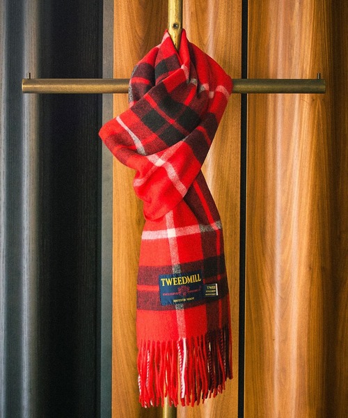 TWEED MILL（ツイードミル） ストール マフラー (TWEEDMILL)CHECK