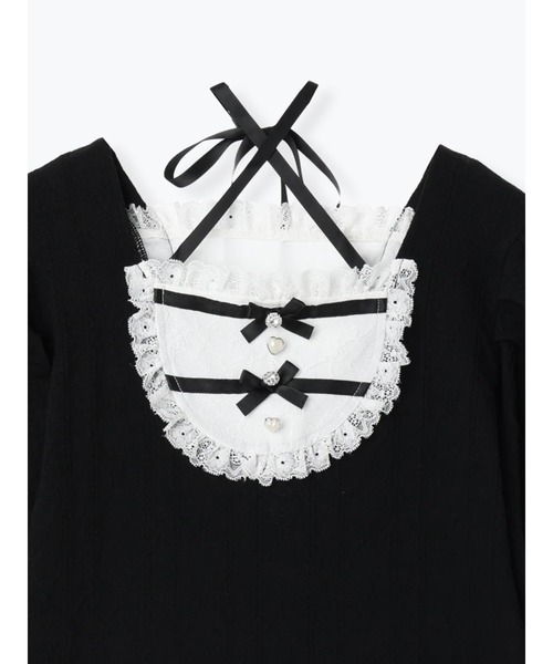 NOEMIE（ノエミー） tシャツ お嬢さんバックレースアップフレア