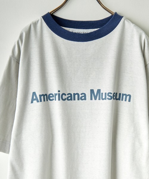 「AMERICANA」 半袖Tシャツ ONE SIZE オフホワイト レディース_画像6