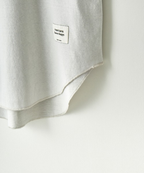 「AMERICANA」 半袖Tシャツ ONE SIZE オフホワイト レディース_画像9