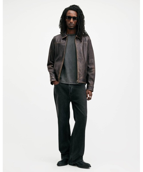 オールセインツ ALLSAINTS レザー ジャケット 新品未使用タグ付き ALLSAINTS（オールセインツ） 革ジャン ライダース ALLSAINTS LUCK