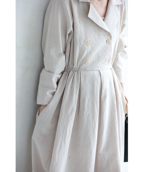 「CAWAII」 長袖ワンピース FREE アイボリー レディース_画像7