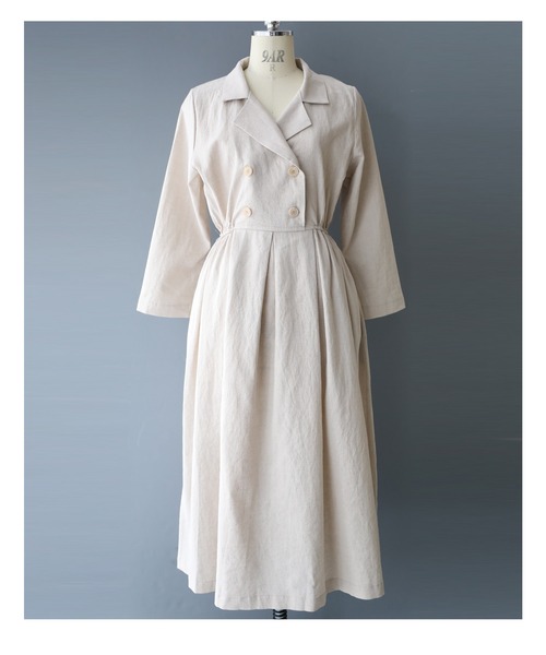 「CAWAII」 長袖ワンピース FREE アイボリー レディース_画像8