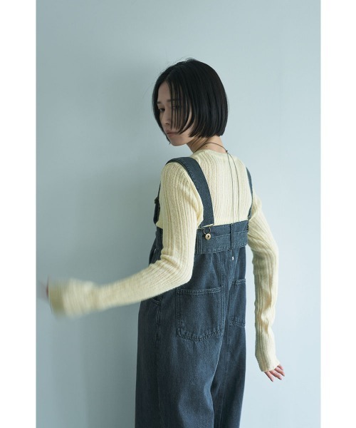 marjour（マージュール） サロペット オーバーオール DENIM SALOPETTE