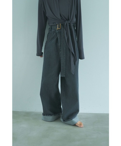 サロペット オーバーオール DENIM SALOPETTE PANTS レディース ichi