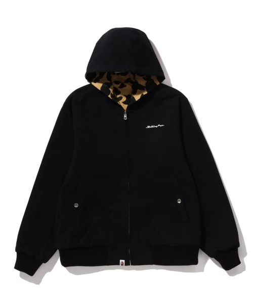 希少 A・BATHING APE フードコート A BATHING APE（アベイシングエイプ） ミリタリージャケット モッズ