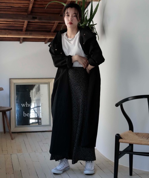 「DOUX ARCHIVES」 コート MEDIUM ブラック レディース_画像6