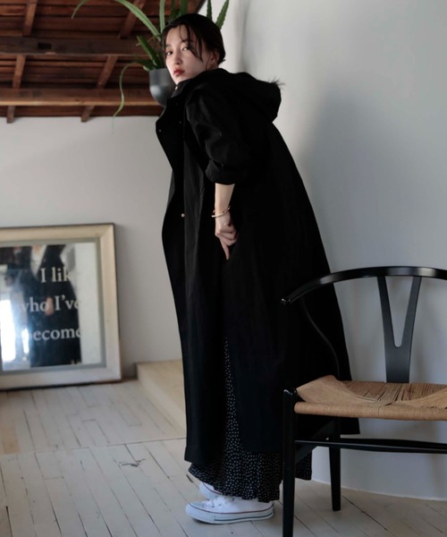 「DOUX ARCHIVES」 コート MEDIUM ブラック レディース_画像8