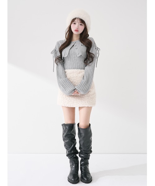 Darich（ダーリッチ） ニット セーター ショルダーオープン