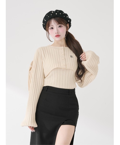 Darich（ダーリッチ） ニット セーター ショルダーオープン