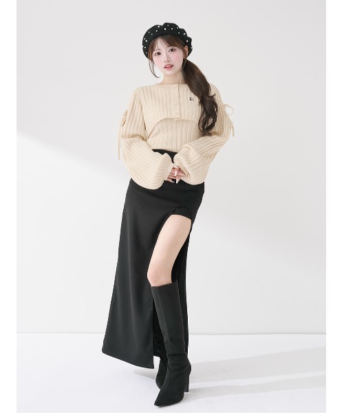 Darich（ダーリッチ） ニット セーター ショルダーオープン