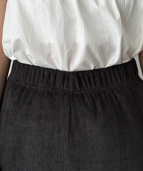 「CANAL JEAN」 イージーパンツ ONE SIZE チャコールグレー レディース_画像9