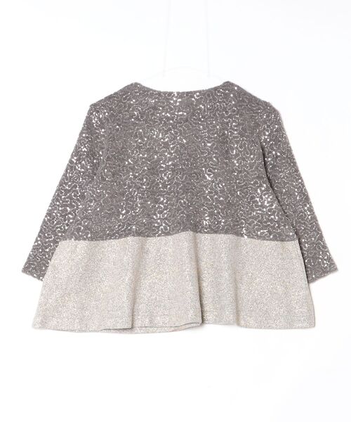 「sabena」 7分袖カットソー - グレー レディース_画像2