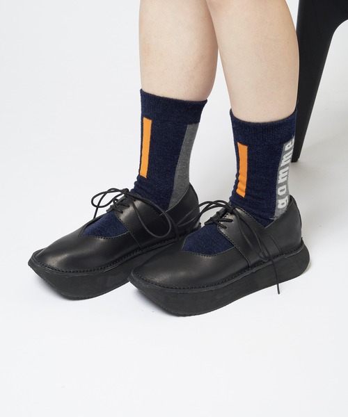 moom★出品 gomme（ゴム） シューズ レースアップシューズ レディース メンズ