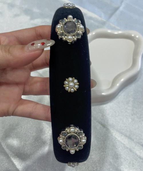 Feliz カチューシャ ビジューカチューシャ : ZOZOTOWN Yahoo!店 - 通販