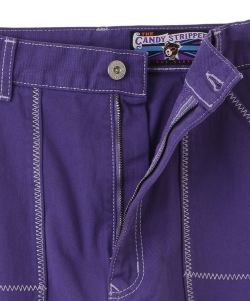 「Candy Stripper」 パンツ 1 パープル レディース_画像4