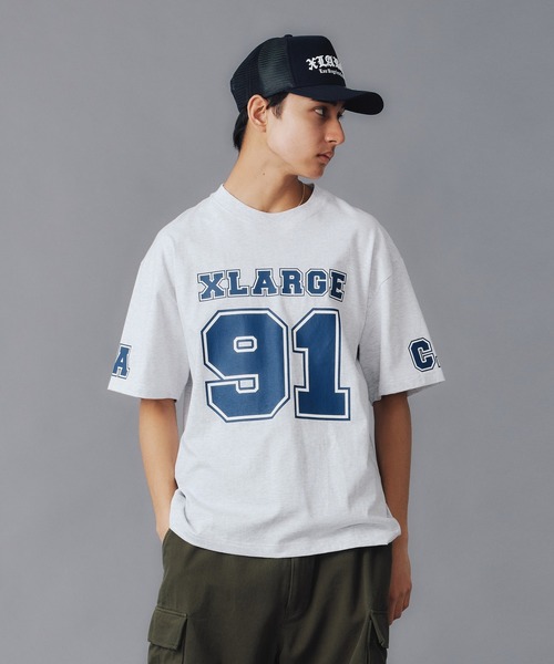 「XLARGE」 半袖Tシャツ X-LARGE アッシュ メンズ_画像7