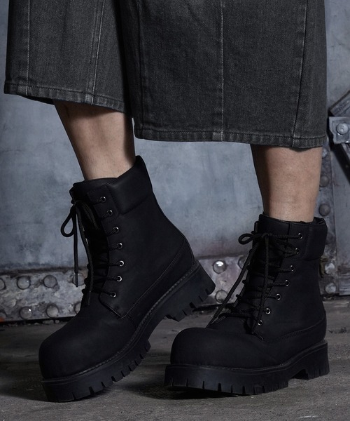 LANDNESS ブーツ 「LANDNESS/ランドネス」VOLUME TANK SOLE BOOTS