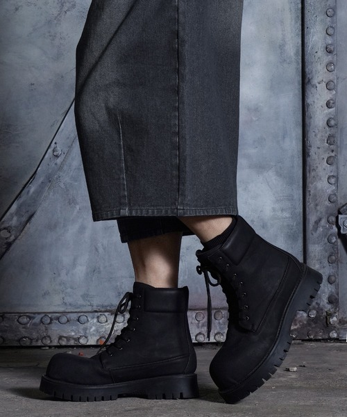 LANDNESS ブーツ 「LANDNESS/ランドネス」VOLUME TANK SOLE BOOTS