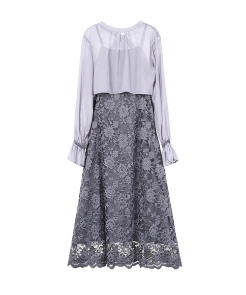 「DRESS PLUS」 セットアップ M チャコール レディース_画像3