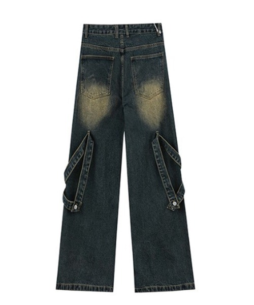 「tinkerend」 デニムパンツ L ブルー メンズ_画像3