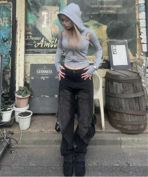 「tinkerend」 デニムパンツ L ブルー メンズ_画像6