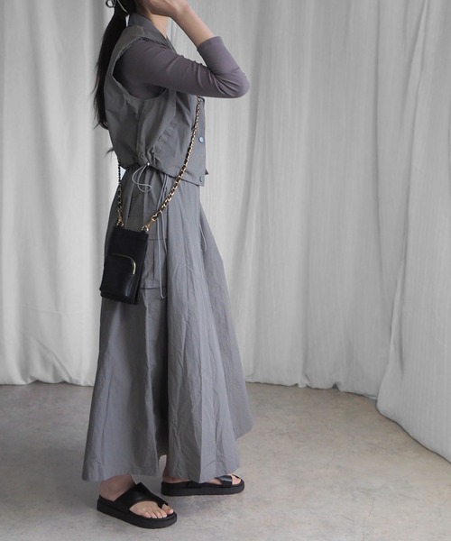 「minia」 フラットパンプス M ブラック レディース_画像8