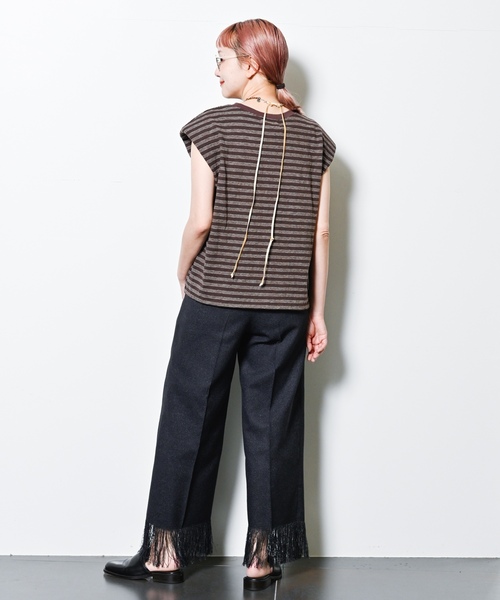 「CITYSHOP」 パンツ 36 ベージュ レディース_画像4