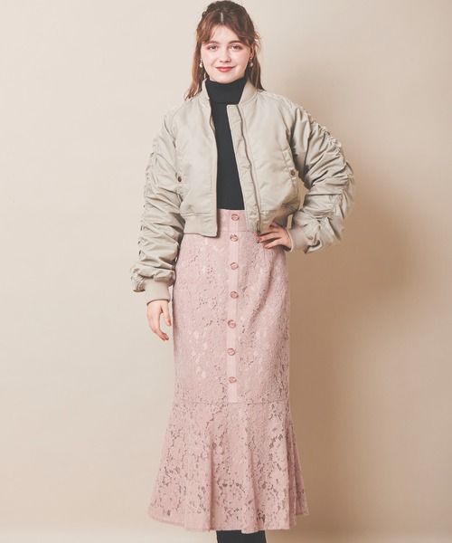 「31 Sons de mode」 ブルゾン 36 ベージュ レディース_画像2