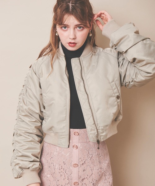 「31 Sons de mode」 ブルゾン 36 ベージュ レディース_画像5