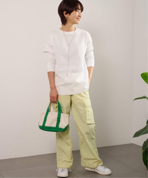 「JOURNAL STANDARD relume」 長袖カットソー FREE ホワイト レディース_画像5