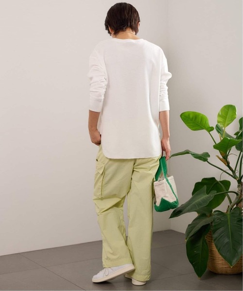 「JOURNAL STANDARD relume」 長袖カットソー FREE ホワイト レディース_画像8