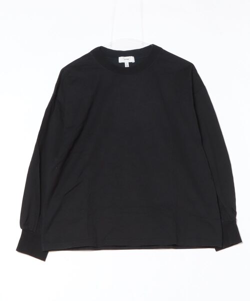 【美品】HYKE ブラック 長袖カットソー HYKE（ハイク） 長袖カットソー 1 ブラック レディース : ZOZOTOWN