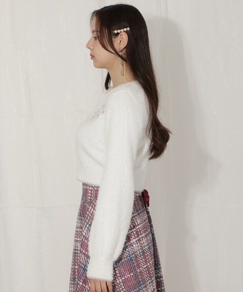 「WILLSELECTION」 カーディガン FREE オフホワイト レディース_画像7