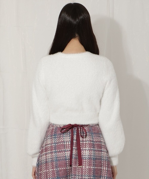 「WILLSELECTION」 カーディガン FREE オフホワイト レディース_画像8