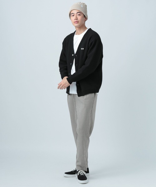 「PENNEYS」 ニットカーディガン LARGE イエロー メンズ_画像5