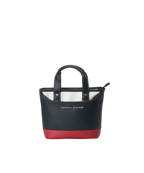   トミーヒルフィガー ラウンドバッグFACE BLK TOMMY HILFIGER GOLF（トミー ヒルフィガー ゴルフ） トートバッグ