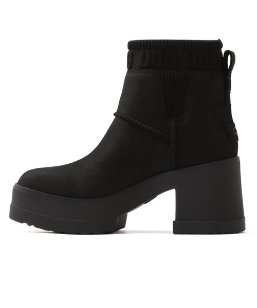 「UGG」 ショートブーツ 22.0cm ブラック レディース_画像3